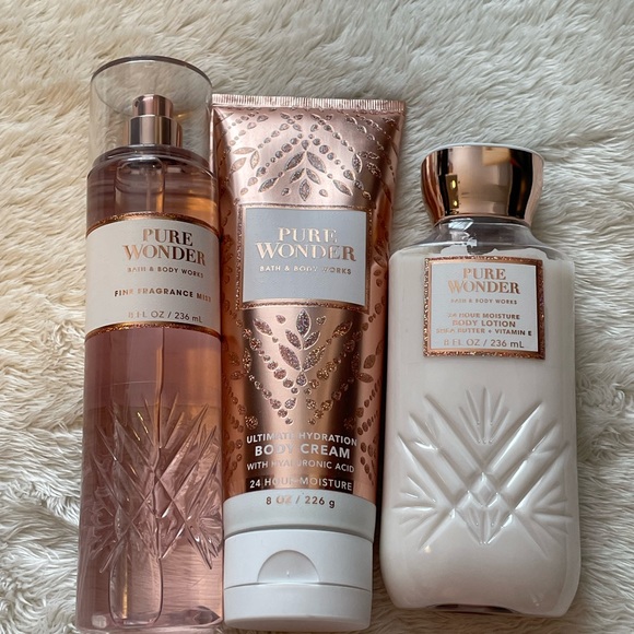 Bath & Body Works Other - Bath and Body Works Pure Wonder Set Never Used